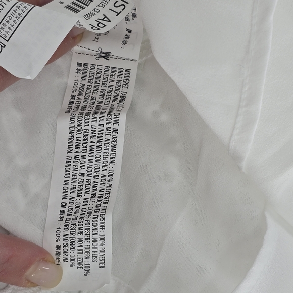 Endless Rose white Lace Ruffle Tiered Midi Dress large - Picture 11 of 11